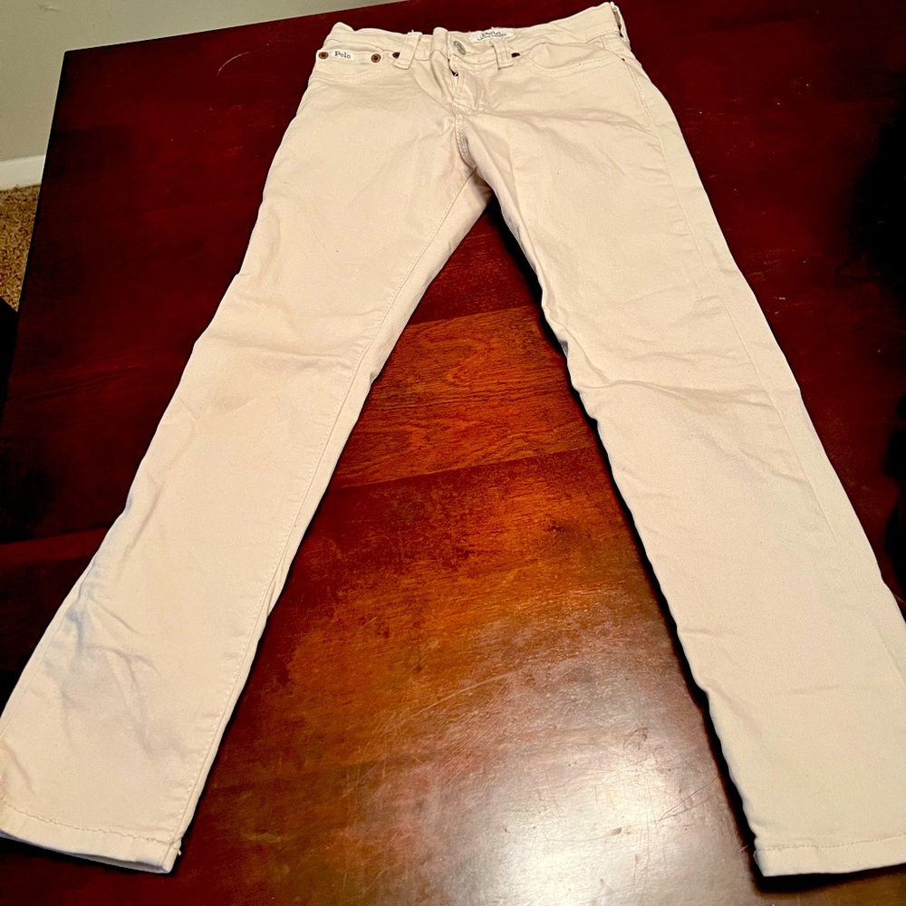 Polo Cream Color Jeans
